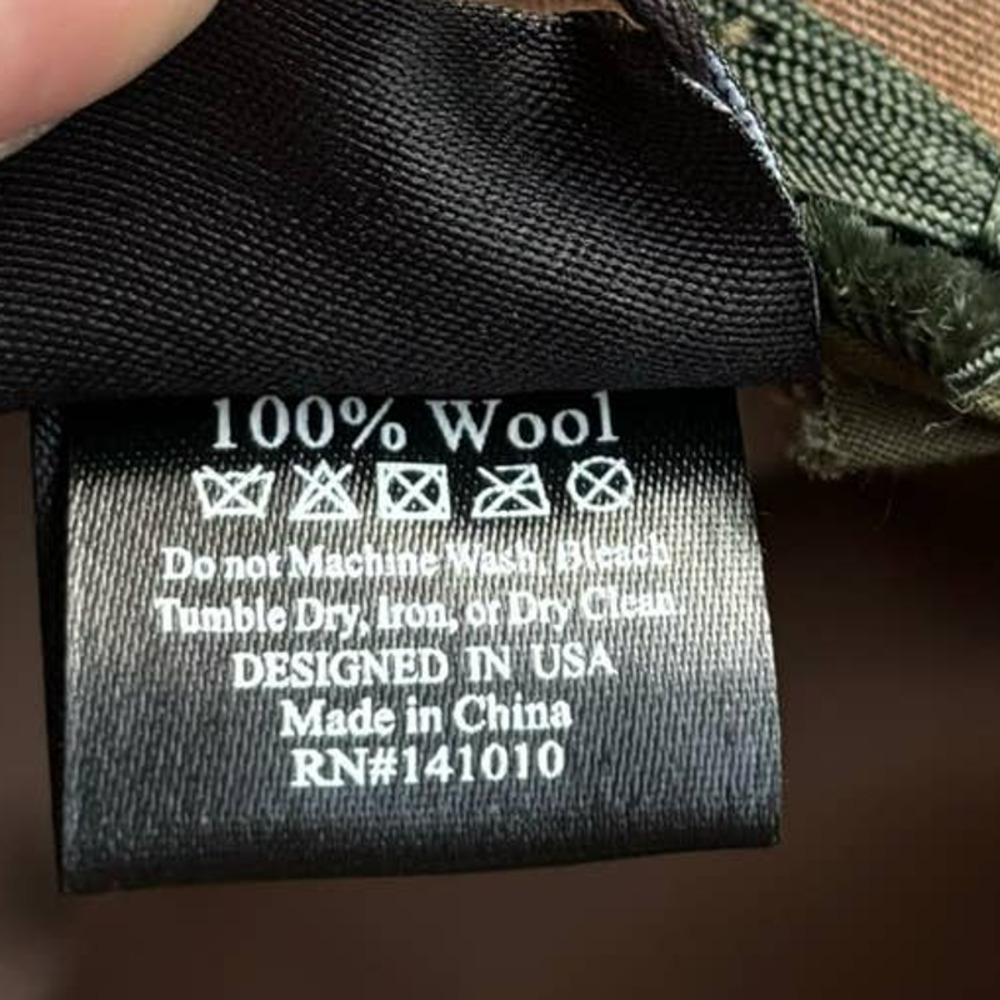 OLIVE & PIQUE BRAND NEW KAIA BROWN WOOL FELT HAT ADJUSTABLE SIZE PINCHED CROWN - Picture 11 of 15